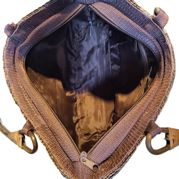 Rattan / Straw Purse - Bijoux Terner - Picture 6 of 8